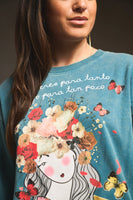ANABEL LEE. SUDADERA AMOR PROPIO