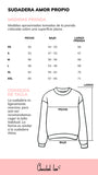 ANABEL LEE. SUDADERA AMOR PROPIO