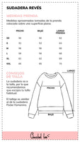 ANABEL LEE. SUDADERA REVÉS