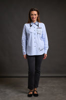 ANABEL LEE. CAMISA " FLORECER " - MI CALLE DE PUERTO VALLARTA