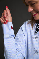 ANABEL LEE. CAMISA " FLORECER " - MI CALLE DE PUERTO VALLARTA