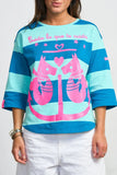 ANABEL LEE. SUDADERA SALITRE