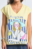 ANABEL LEE. CAMISETA CAPRI