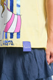 ANABEL LEE. CAMISETA CAPRI