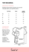 ANABEL LEE. TOP " RECUERDA "