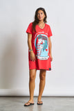 ANABEL LEE. VESTIDO AMOR MARINO