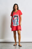 ANABEL LEE. VESTIDO AMOR MARINO