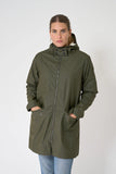 BATELA. CHUBASQUERO C3056 LARGO RELLENO VERDE BOSQUE