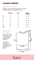 ANABEL LEE. CAMISETA " SEÑORA "