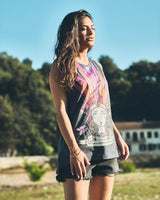 ANABEL LEE. CAMISETA " INDIA "