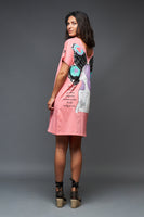 ANABEL LEE. VESTIDO CORAL