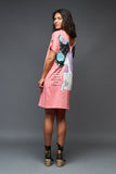 ANABEL LEE. VESTIDO CORAL