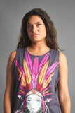 ANABEL LEE. CAMISETA " INDIA "