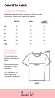 ANABEL LEE. CAMISETA AMAR