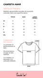 ANABEL LEE. CAMISETA AMAR