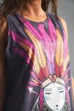 ANABEL LEE. CAMISETA " INDIA "