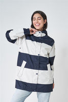 BATELA. CHUBASQUERO IMPERMEABLE ESTAMPADO STRIPES ( REF. C-3202) - MI CALLE DE PUERTO VALLARTA