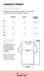 ANABEL LEE. CAMISETA VERMUT - MI CALLE DE PUERTO VALLARTA