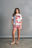 ANABEL LEE. CAMISETA CEREZAS - MI CALLE DE PUERTO VALLARTA