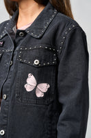 ANABEL LEE. CHAQUETA DENIM RIDER - MI CALLE DE PUERTO VALLARTA