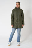 BATELA. CHUBASQUERO C3056 LARGO RELLENO VERDE BOSQUE