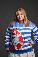 ANABEL LEE. SUDADERA " MARINO " - MI CALLE DE PUERTO VALLARTA