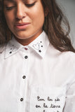 ANABEL LEE. CAMISA " MI MUNDO " - MI CALLE DE PUERTO VALLARTA