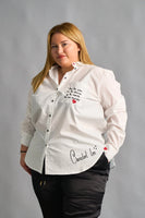 ANABEL LEE. CAMISA " MI MUNDO " - MI CALLE DE PUERTO VALLARTA