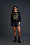ANABEL LEE. SUDADERA " PODER FEMENINO" - MI CALLE DE PUERTO VALLARTA