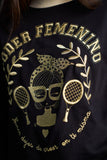 ANABEL LEE. SUDADERA " PODER FEMENINO" - MI CALLE DE PUERTO VALLARTA
