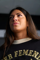 ANABEL LEE. SUDADERA " PODER FEMENINO" - MI CALLE DE PUERTO VALLARTA