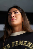 ANABEL LEE. SUDADERA " PODER FEMENINO" - MI CALLE DE PUERTO VALLARTA