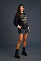 ANABEL LEE. SUDADERA " PODER FEMENINO" - MI CALLE DE PUERTO VALLARTA