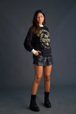 ANABEL LEE. SUDADERA " PODER FEMENINO" - MI CALLE DE PUERTO VALLARTA