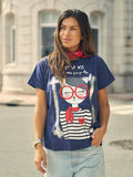 ANABEL LEE. CAMISETA OH LA LA