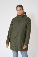 BATELA. CHUBASQUERO C3056 LARGO RELLENO VERDE BOSQUE