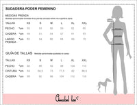 ANABEL LEE. SUDADERA " PODER FEMENINO" - MI CALLE DE PUERTO VALLARTA