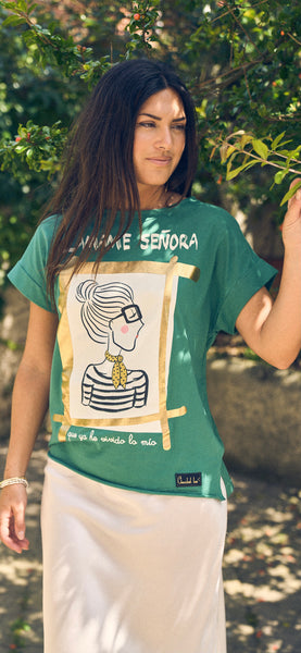 ANABEL LEE. CAMISETA " SEÑORA "