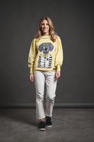 ANABEL LEE. SUDADERA " HUELLAS "