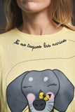 ANABEL LEE. SUDADERA " HUELLAS "