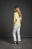 ANABEL LEE. SUDADERA " HUELLAS "
