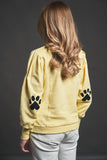 ANABEL LEE. SUDADERA " HUELLAS "