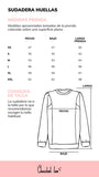 ANABEL LEE. SUDADERA " HUELLAS "