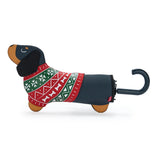MCDPV. MCDPV. Paraguas Teckel Christmas ( NEGRO)