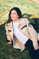 ANABEL LEE. CHAQUETA NAVY LOVERS