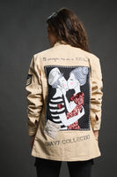ANABEL LEE. CHAQUETA NAVY LOVERS