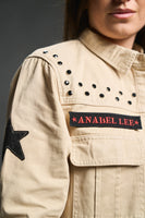ANABEL LEE. CHAQUETA NAVY LOVERS