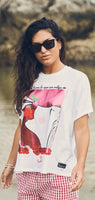 ANABEL LEE. CAMISETA CEREZAS