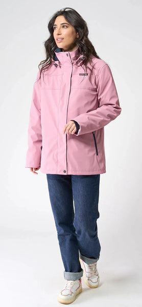 BATELA. CHUBASQUERO CON FORRO POLAR INTERIOR. ROSA - C3001