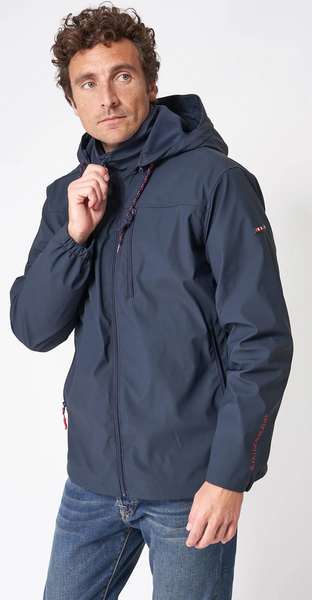 BATELA. CAZADORA CHUBASQUERO CON FORRO. AZUL MARINO